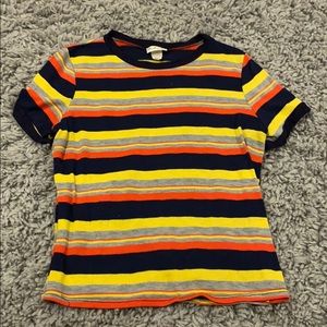 Striped Short Sleeve Shirt